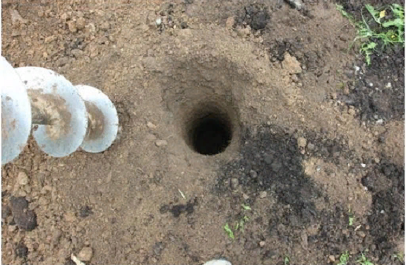 Технологический процесс бурения ям и рекомендации