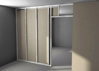 Перегородка из ГКЛ: достоинства и этапы монтажа