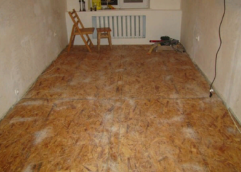 Как выполнить отделку полов из ДСП и рекомендации