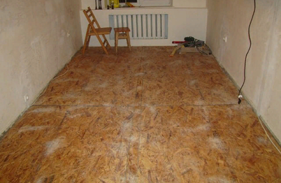 Как выполнить отделку полов из ДСП и рекомендации