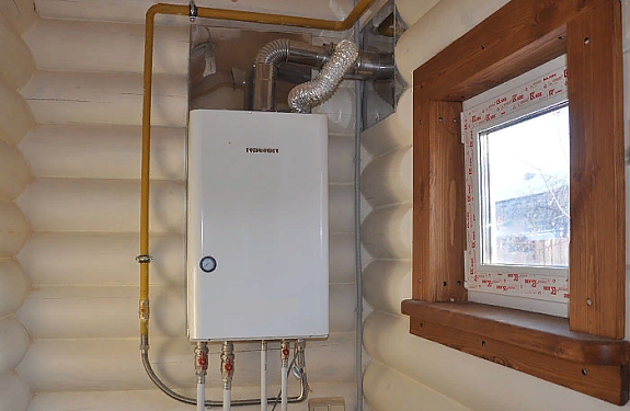 Правила установки настенного газового котла и советы