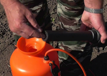 Как установить насос для садового опрыскивателя