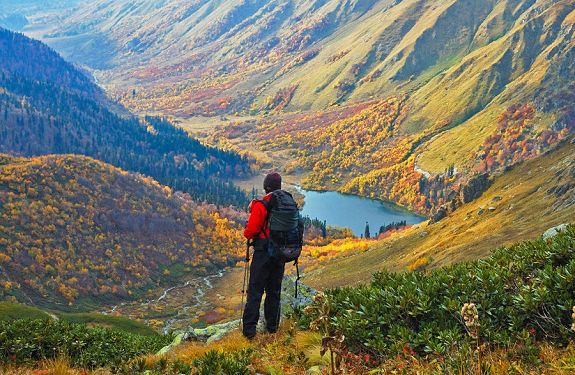 Поход осенью по горам Краснодарского края