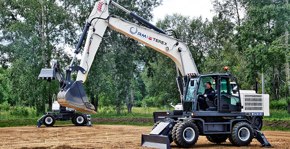 Применение колесного экскаватора и его достоинства
