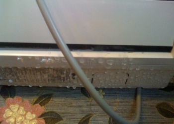 По каким причинам течет кондиционер и устранение проблем