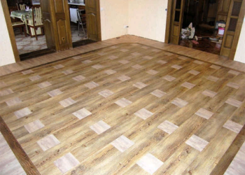 Правила укладки виниловой плитки на пол