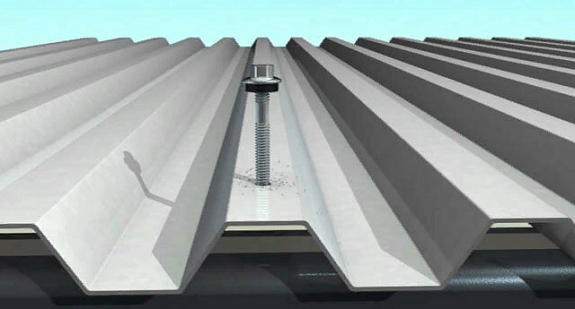 Крепление профнастила на крыше: способы и правила