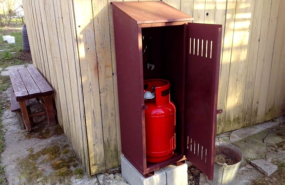 Правила хранения газовых баллонов и требования
