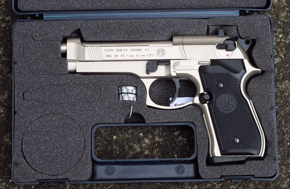 Характеристики и описание пистолета BERETTA 92