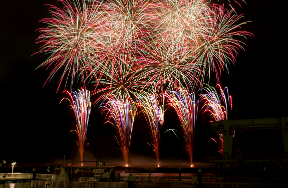 Салюты: разновидности и правила их установки