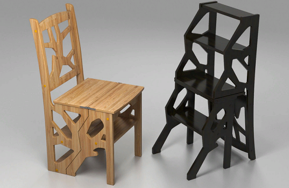 Достоинства стула-стремянки и его применение