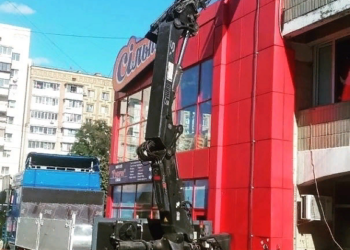 Аренда машины с краном манипулятором в г.Киеве