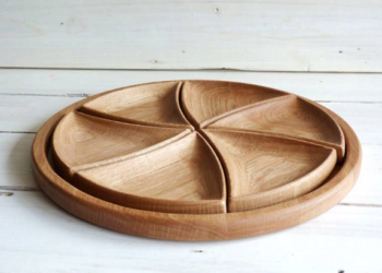 Дерев’яні тарілки мінажниці: різновиди та як обирати