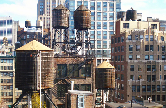 Water towers in New York and their purpose