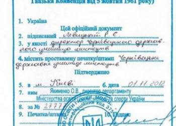 Апостиль на документы в Украине: правила и советы